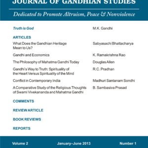 Gitam Journal of Gandhian Studies (Vol. 2, no. 1)